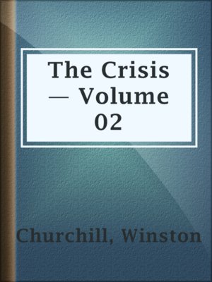 cover image of The Crisis — Volume 02